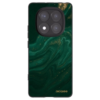 Picasee silikonski črni ovitek za Xiaomi Redmi Note 14 Pro 5G - Green