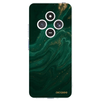 Picasee silikonski prozorni ovitek za Xiaomi Redmi 14C - Green