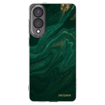 Picasee silikonski prozorni ovitek za Samsung Galaxy S25 Edge 5G - Green