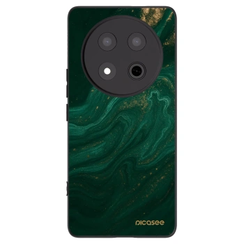 Picasee silikonski črni ovitek za Honor Magic7 Lite 5G - Green