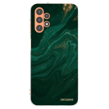Picasee silikonski prozorni ovitek za Samsung Galaxy A13 5G - Green