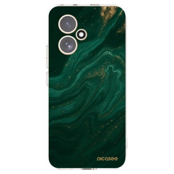 Picasee silikonski prozorni ovitek za Honor 400 5G - Green