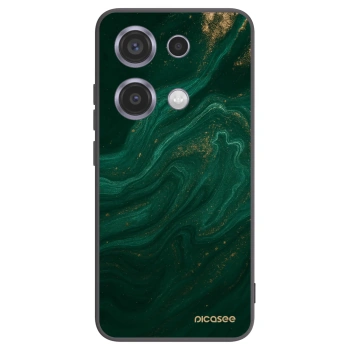 Picasee silikonski črni ovitek za Xiaomi Redmi Note 14S - Green