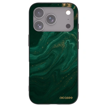 Picasee silikonski črni ovitek za Apple iPhone 17 Pro - Green