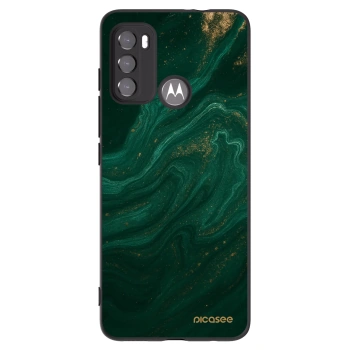 Picasee silikonski črni ovitek za Motorola Edge 60 5G - Green