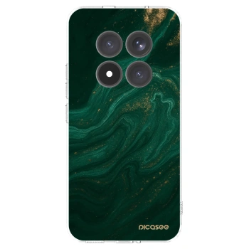 Picasee silikonski prozorni ovitek za Xiaomi Redmi Note 15 Pro+ - Green