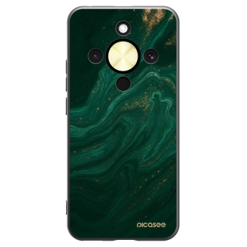 Picasee silikonski črni ovitek za Honor Magic8 Lite 5G - Green