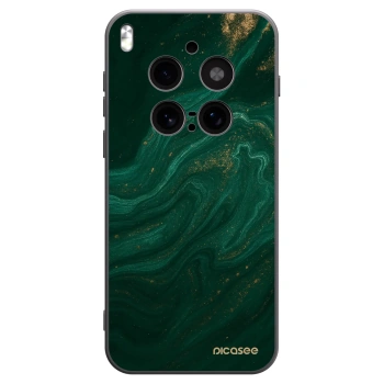Picasee silikonski črni ovitek za Vivo X300 Pro - Green