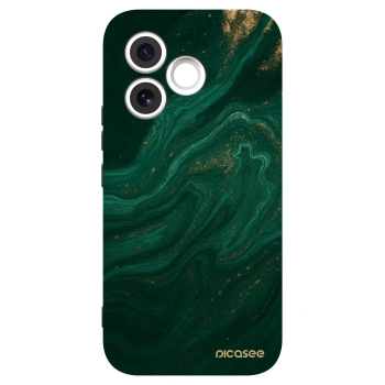 Picasee silikonski črni ovitek za Honor 600 Lite - Green