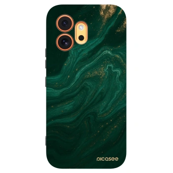 Picasee silikonski črni ovitek za Honor 600 - Green