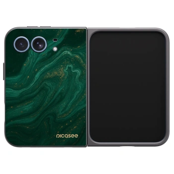 Picasee silikonski črni ovitek za Apple iPhone Duo - Green
