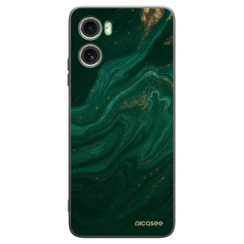 Picasee silikonski črni ovitek za Motorola Moto G06 - Green