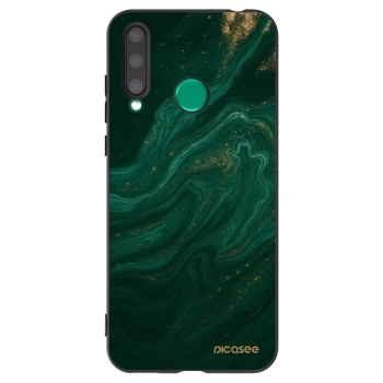 Picasee silikonski črni ovitek za Honor 20 Lite - Green