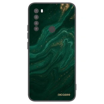 Picasee silikonski črni ovitek za Xiaomi Redmi Note 8 - Green