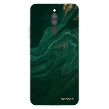 Picasee silikonski prozorni ovitek za Xiaomi Redmi 8 - Green