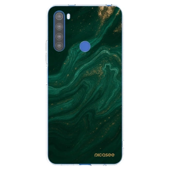 Picasee silikonski prozorni ovitek za Xiaomi Redmi Note 8T - Green