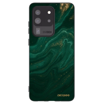Picasee silikonski črni ovitek za Samsung Galaxy S20 Ultra 5G G988F - Green