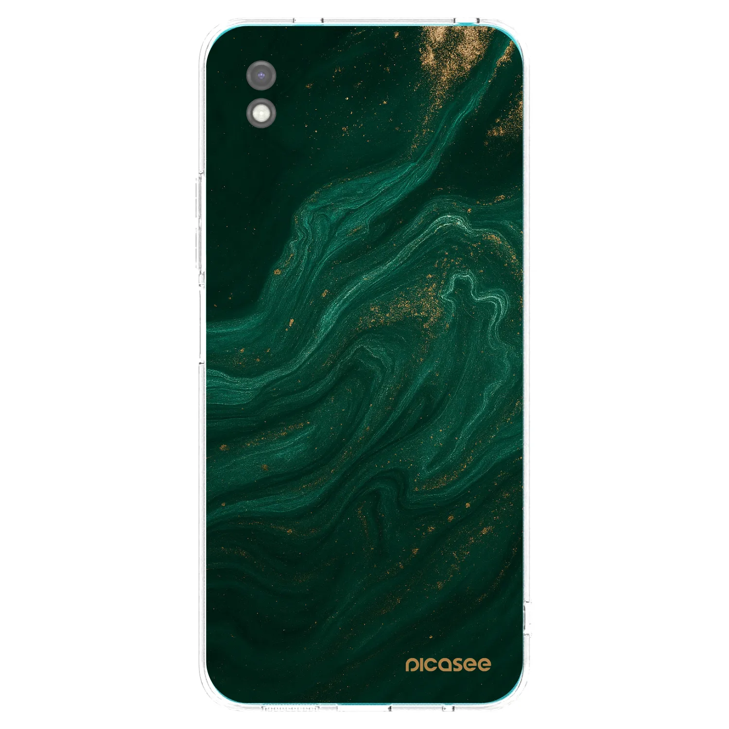Picasee silikonski črni ovitek za Xiaomi Redmi 9A - Green