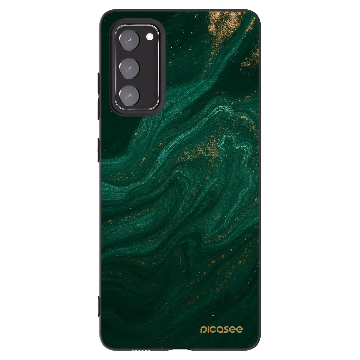 Picasee silikonski črni ovitek za Samsung Galaxy S20 FE - Green