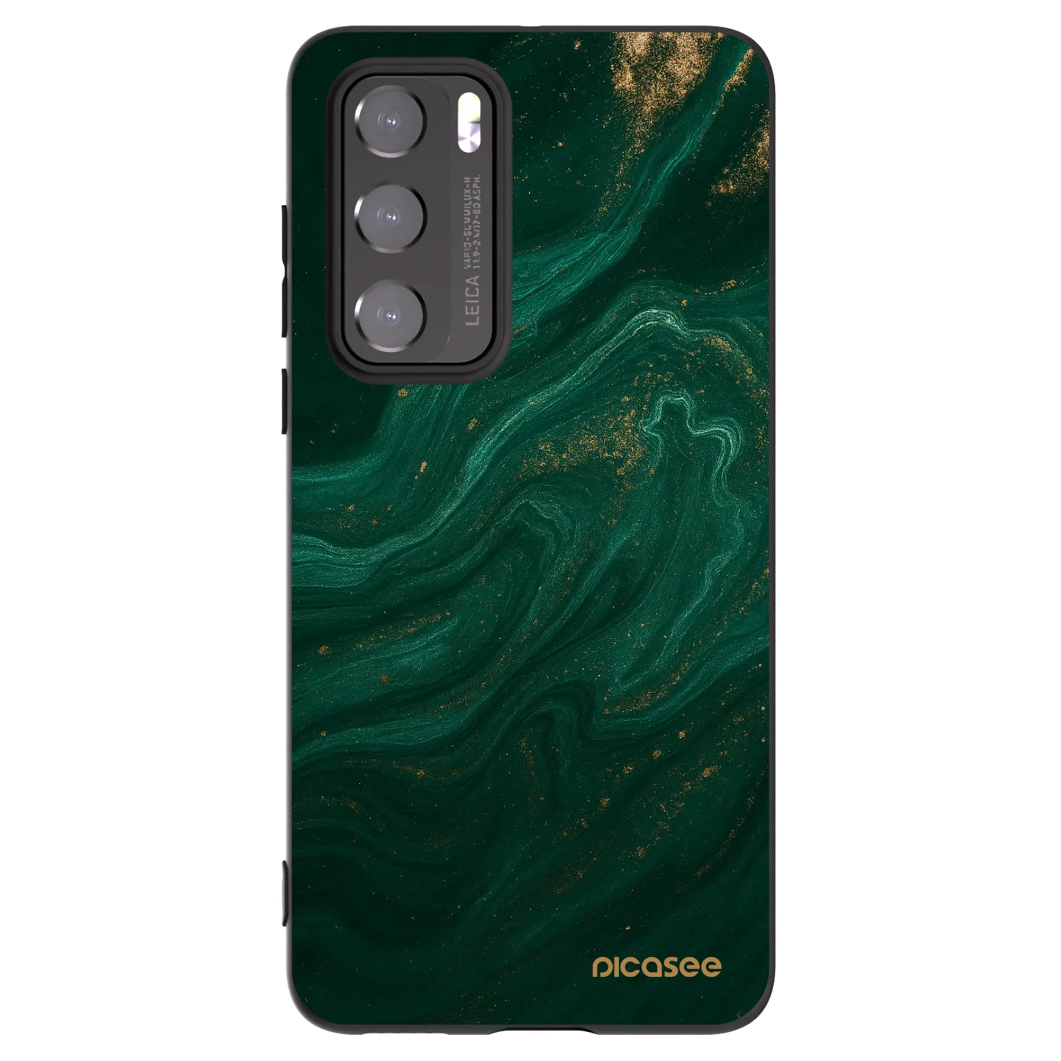 Picasee silikonski črni ovitek za Huawei P40 - Green