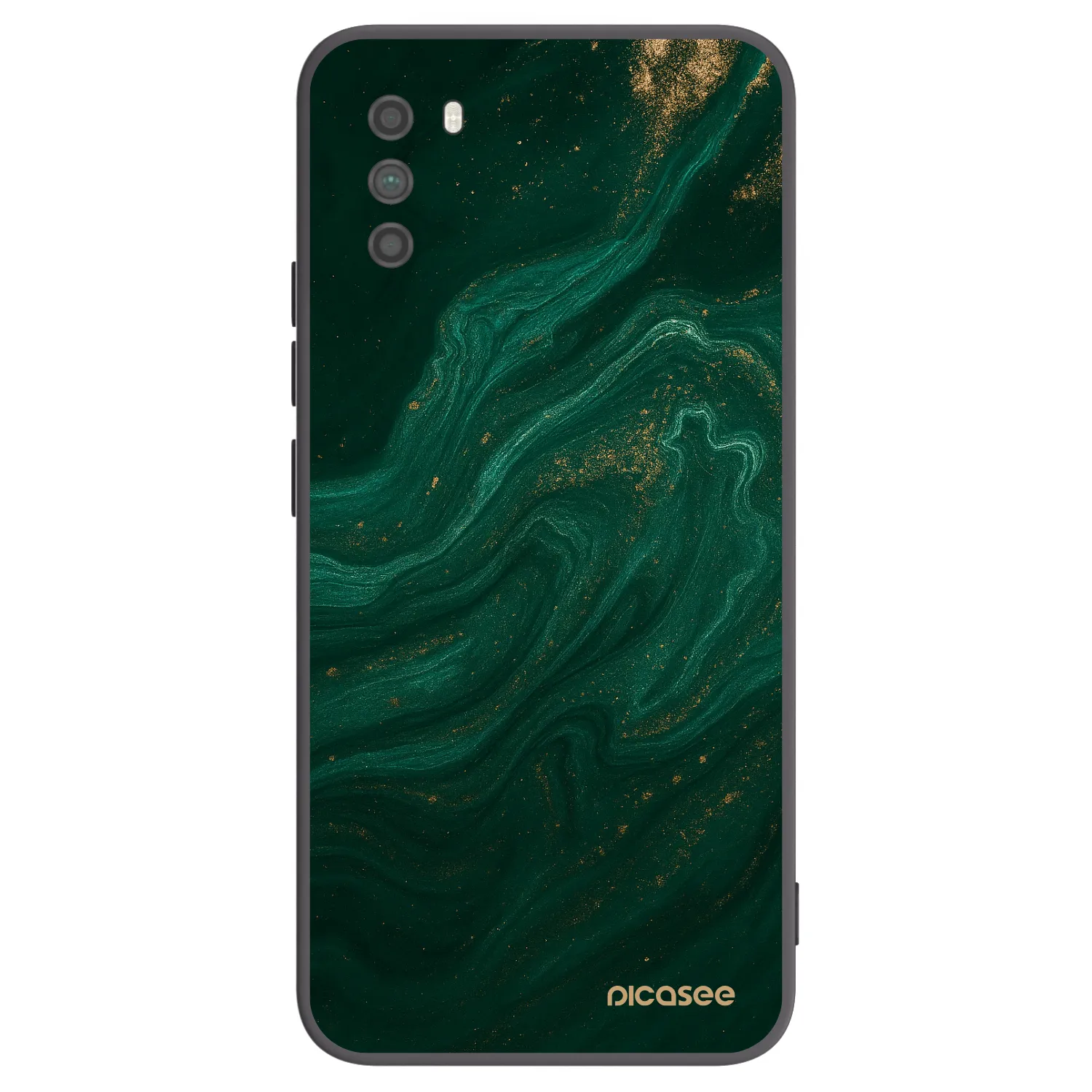 Picasee silikonski črni ovitek za Xiaomi Poco M3 - Green