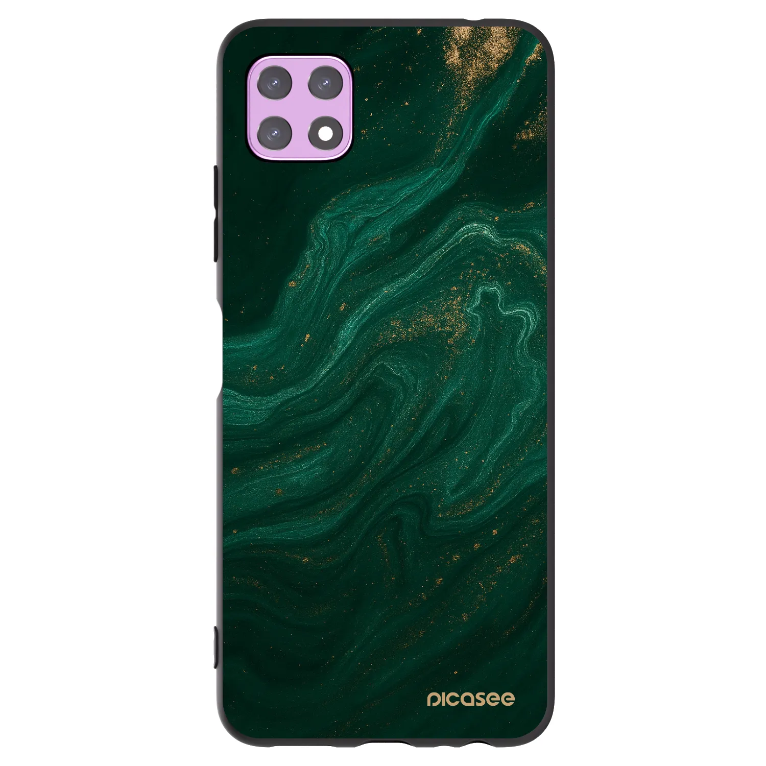 Picasee silikonski črni ovitek za Samsung Galaxy A22 A226B 5G - Green