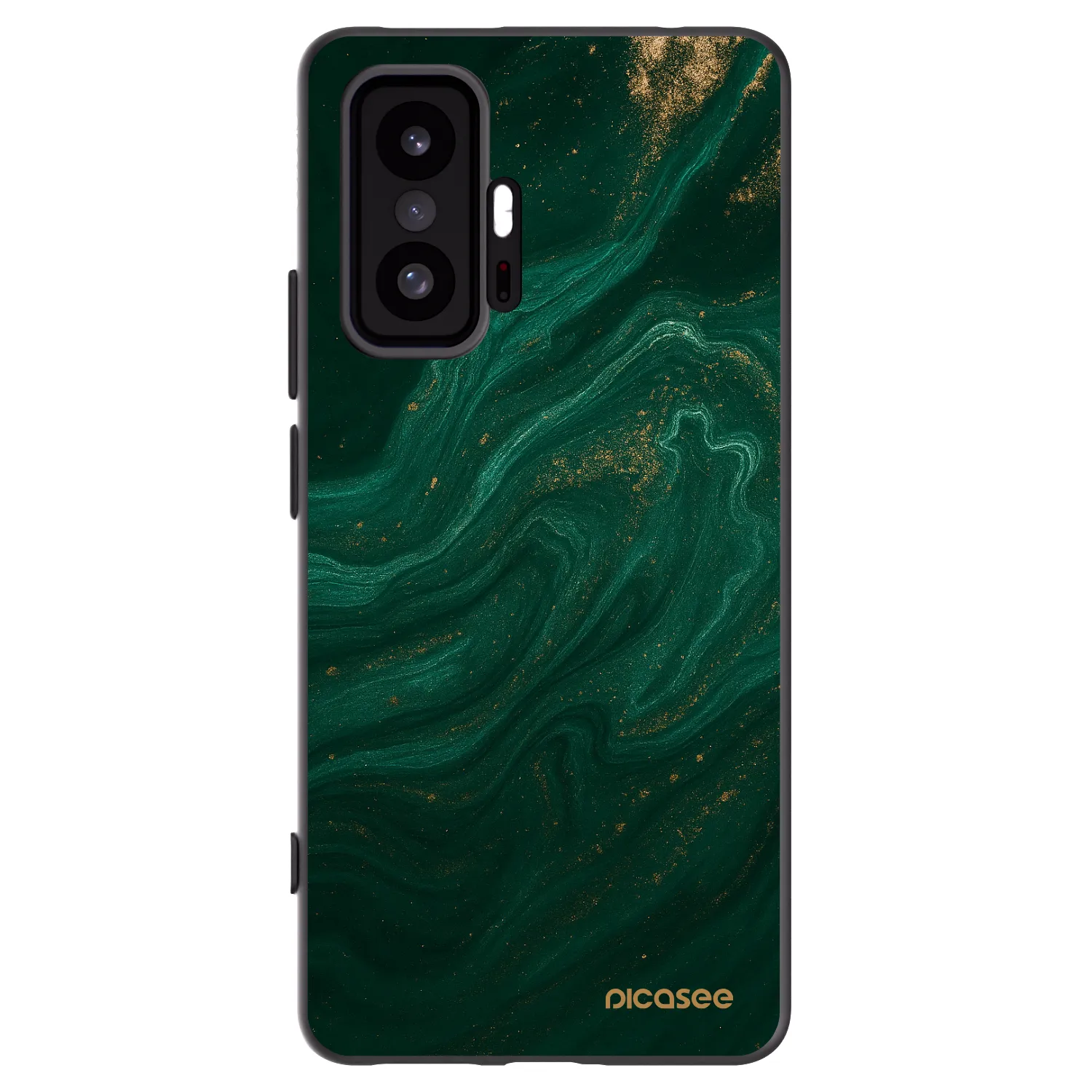 Picasee silikonski črni ovitek za Xiaomi 11T Pro - Green