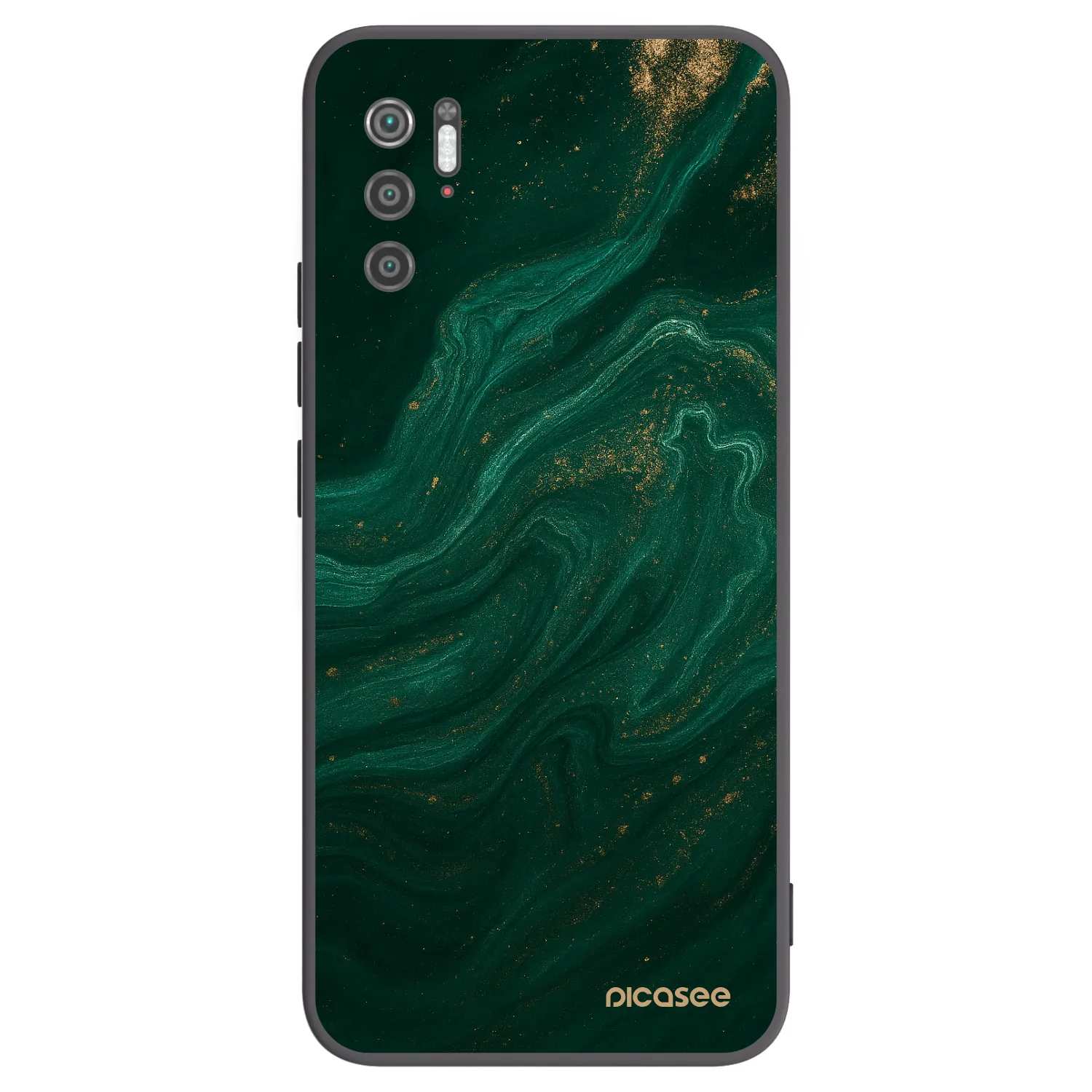 Picasee silikonski črni ovitek za Xiaomi Poco M3 Pro 5G - Green