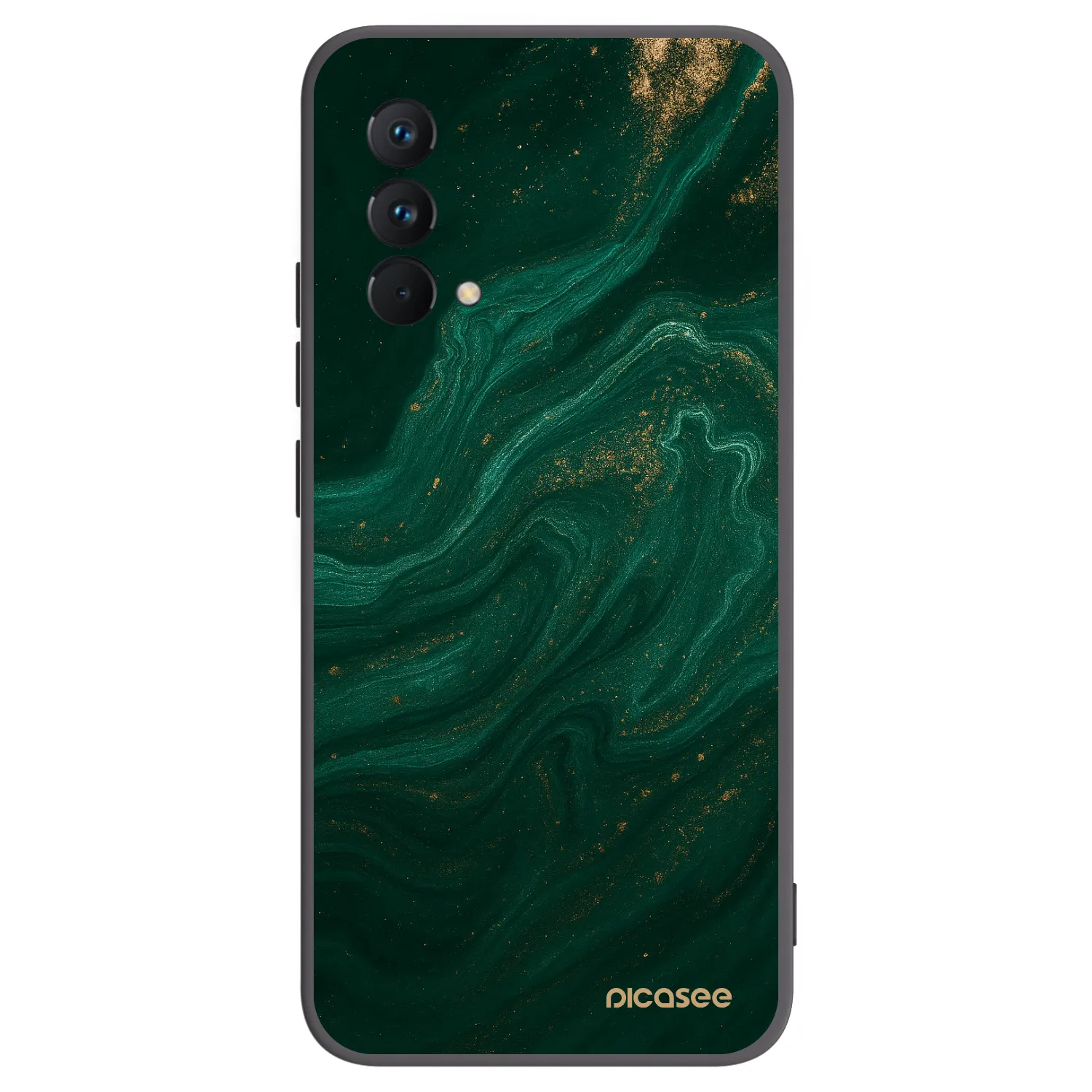 Picasee silikonski črni ovitek za Realme GT Master Edition 5G - Green