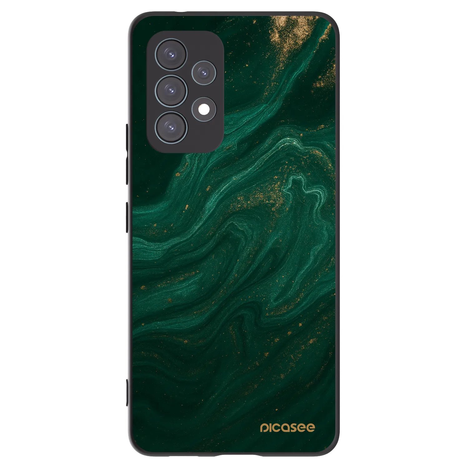 Picasee silikonski črni ovitek za Samsung Galaxy A53 5G A536 - Green