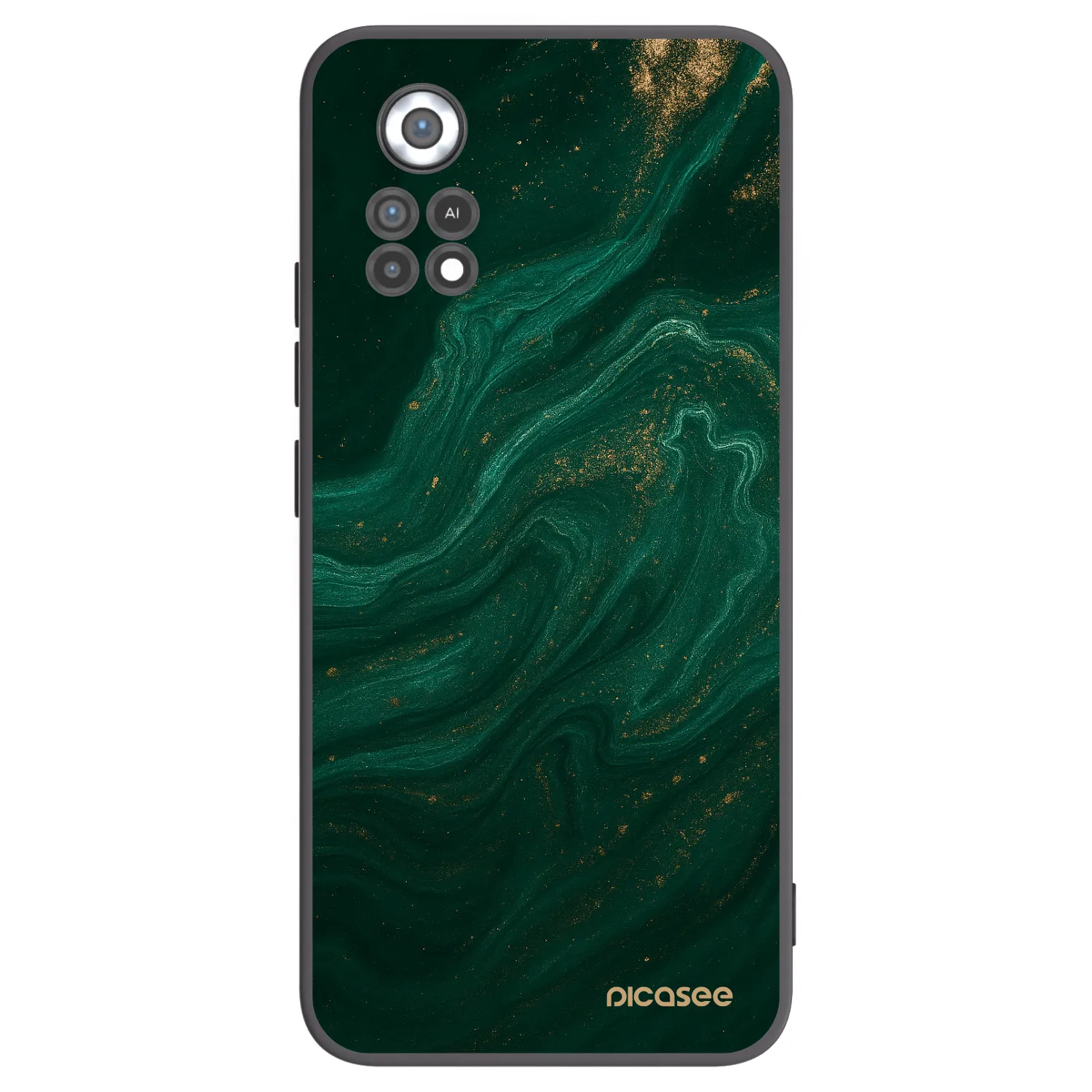 Picasee silikonski črni ovitek za Xiaomi Poco X4 Pro 5G - Green