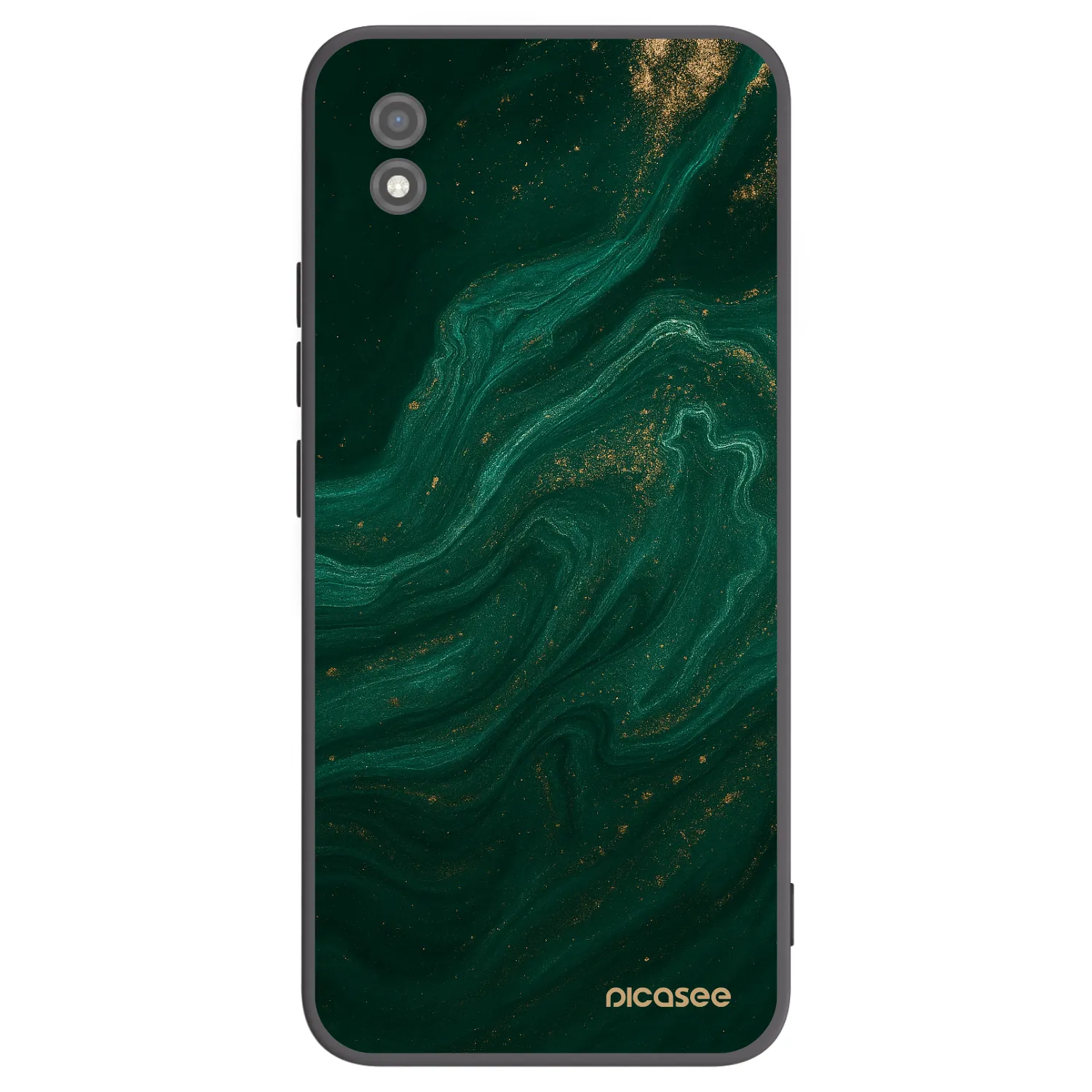 Picasee silikonski črni ovitek za Realme C11 (2021) - Green