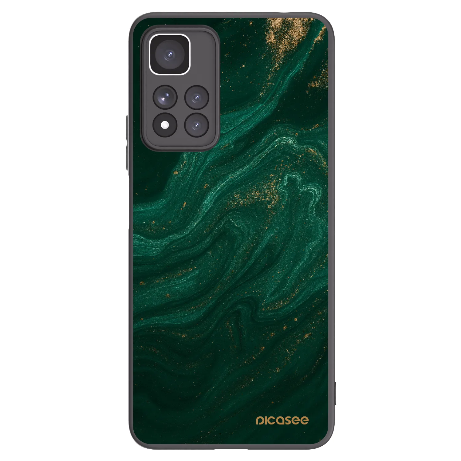 Picasee silikonski črni ovitek za Xiaomi Redmi Note 11 Pro+ 5G - Green