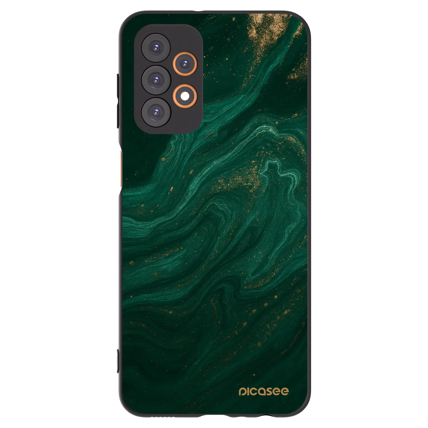 Picasee silikonski črni ovitek za Samsung Galaxy A23 A235F 4G - Green