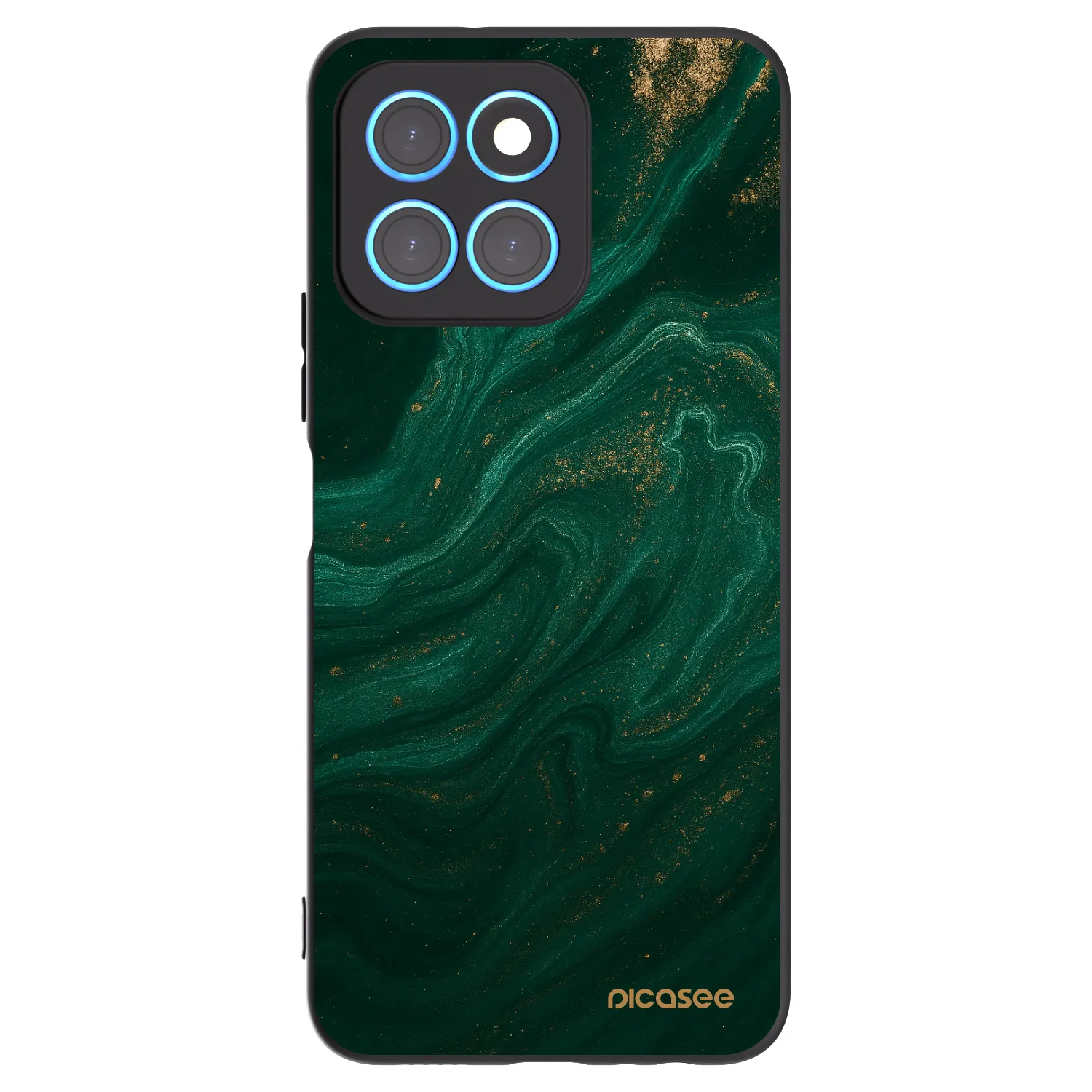 Picasee silikonski črni ovitek za Honor X6 - Green