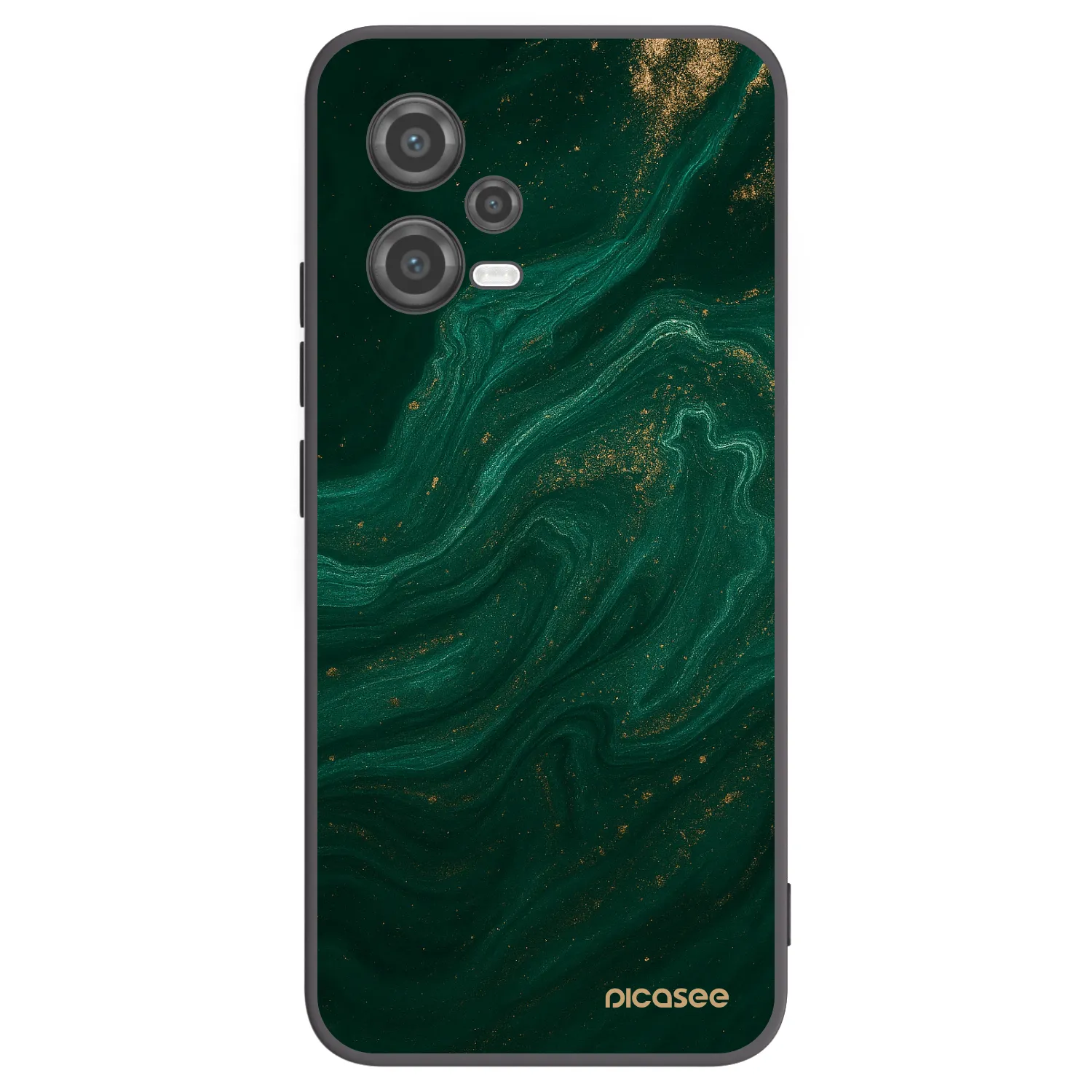 Picasee silikonski črni ovitek za Xiaomi Poco X5 - Green