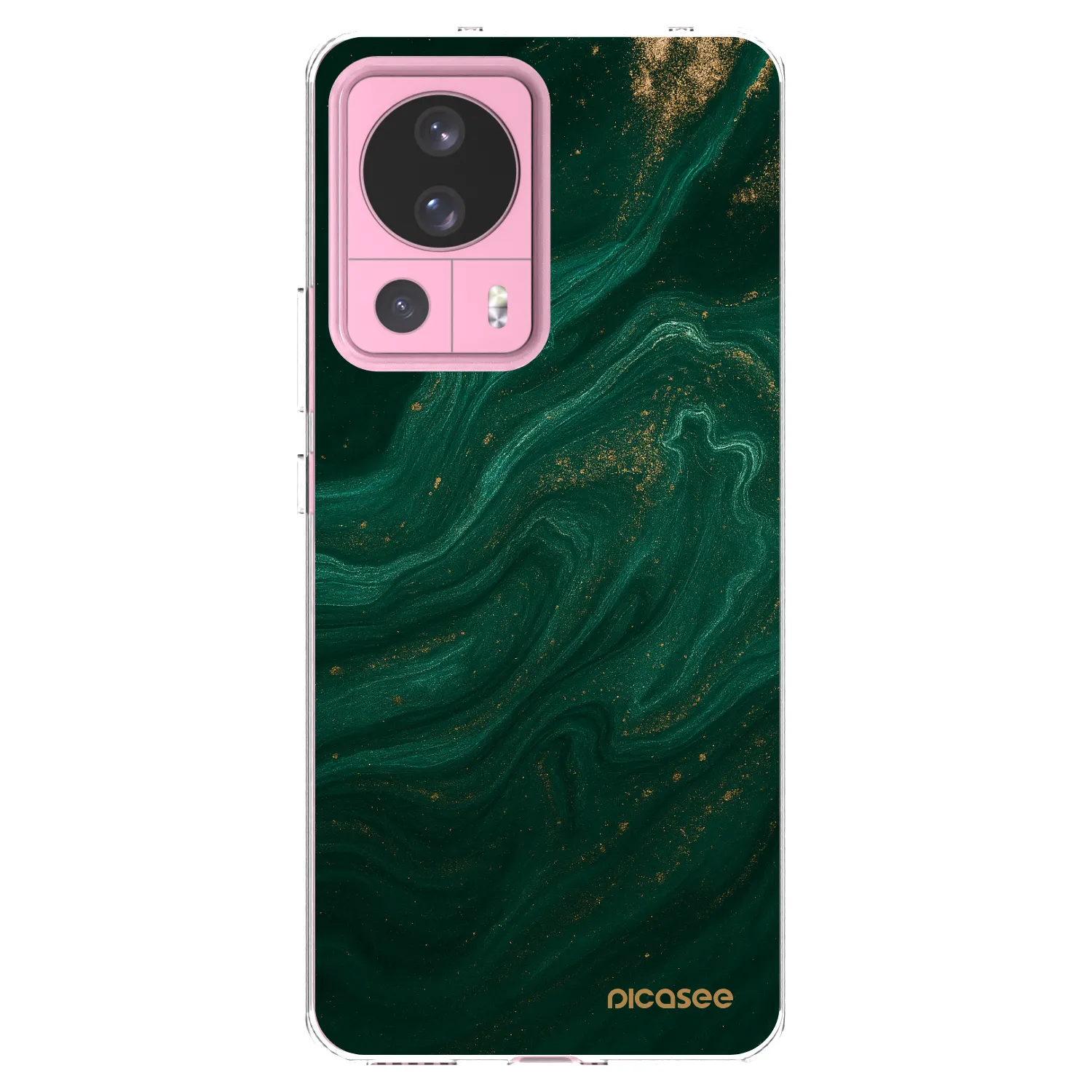 Picasee silikonski prozorni ovitek za Xiaomi 13 Lite - Green