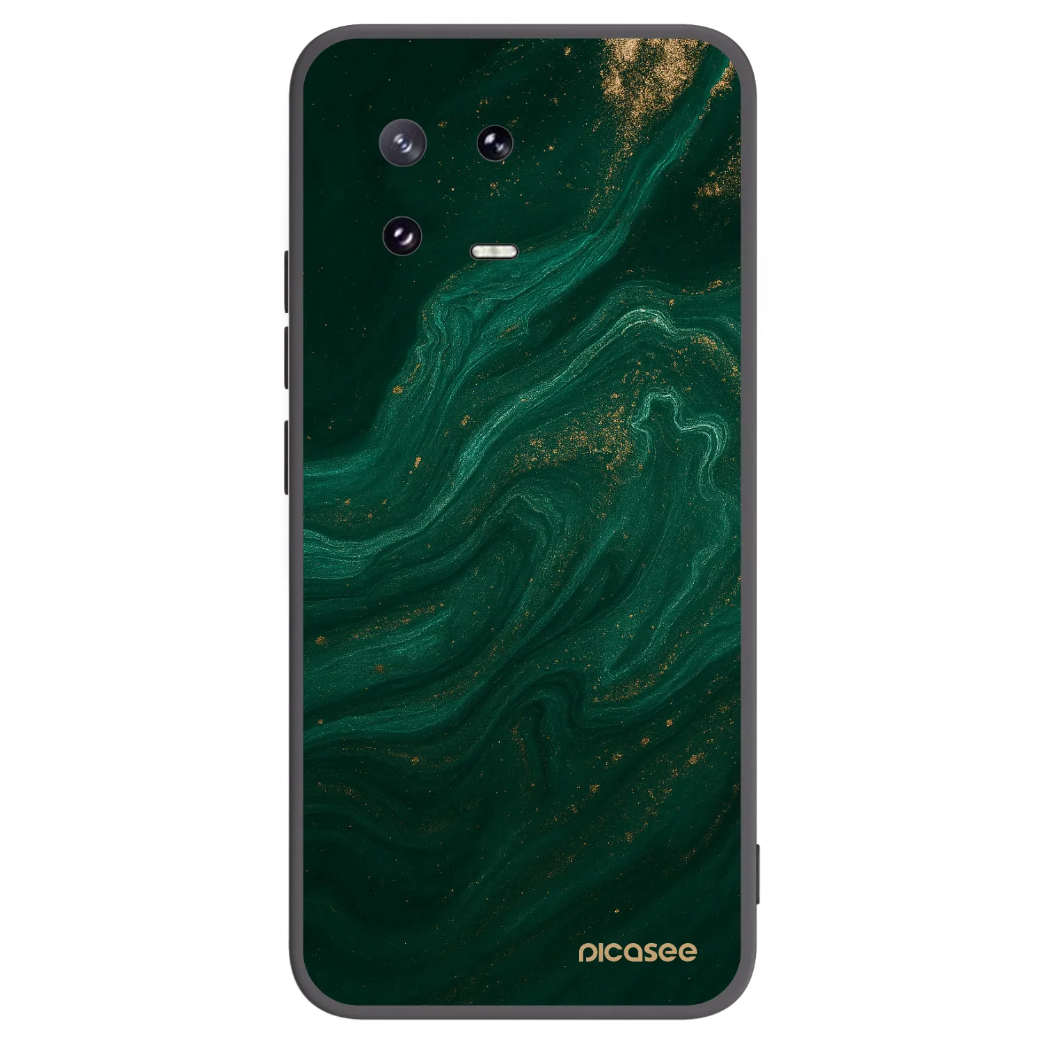Picasee silikonski črni ovitek za Xiaomi 13 Pro - Green