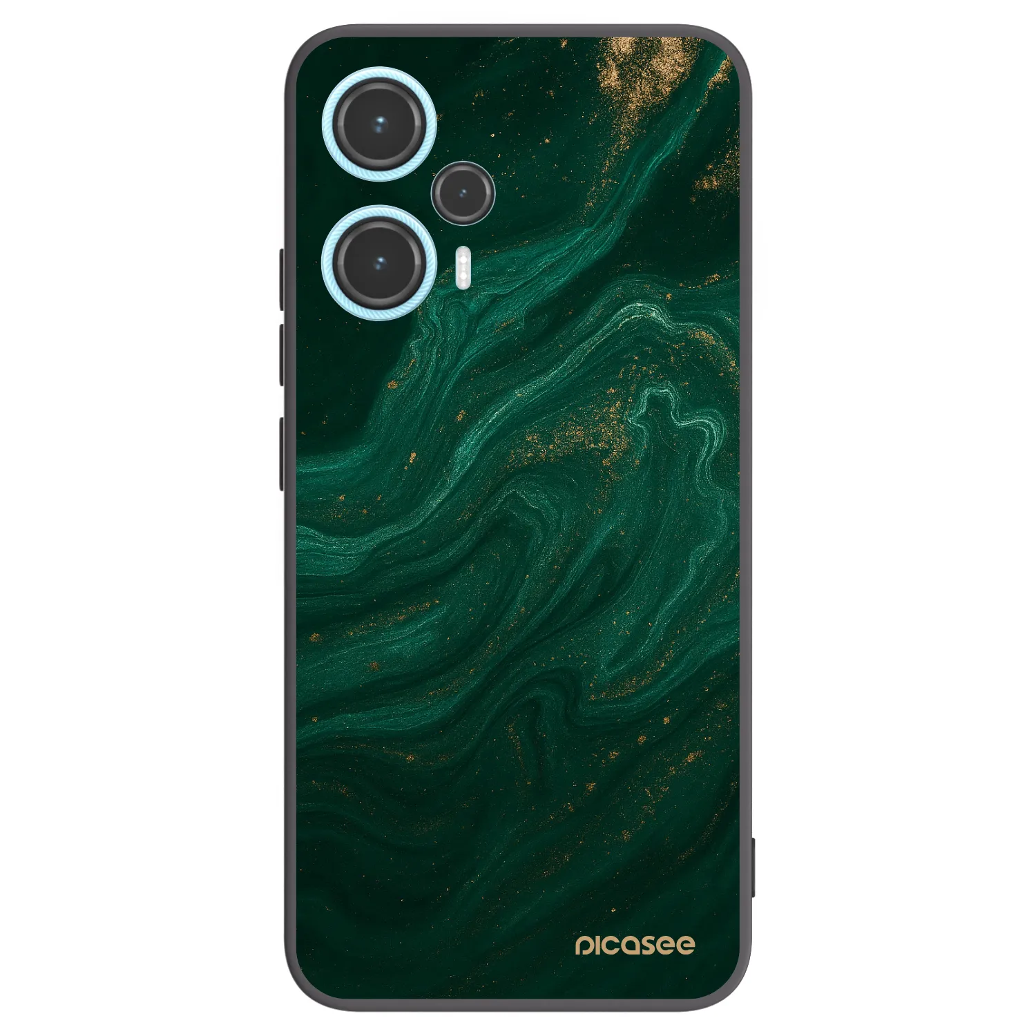 Picasee silikonski črni ovitek za Xiaomi Poco F5 - Green