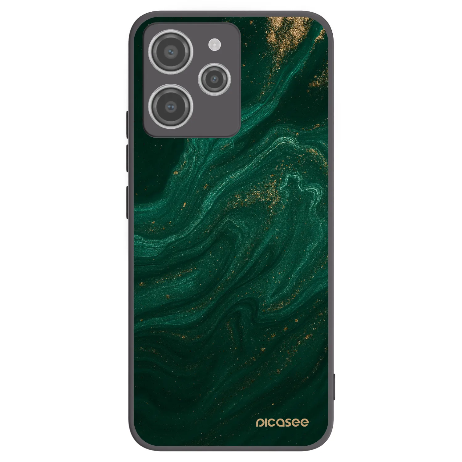 Picasee silikonski črni ovitek za Xiaomi Redmi 12 4G - Green