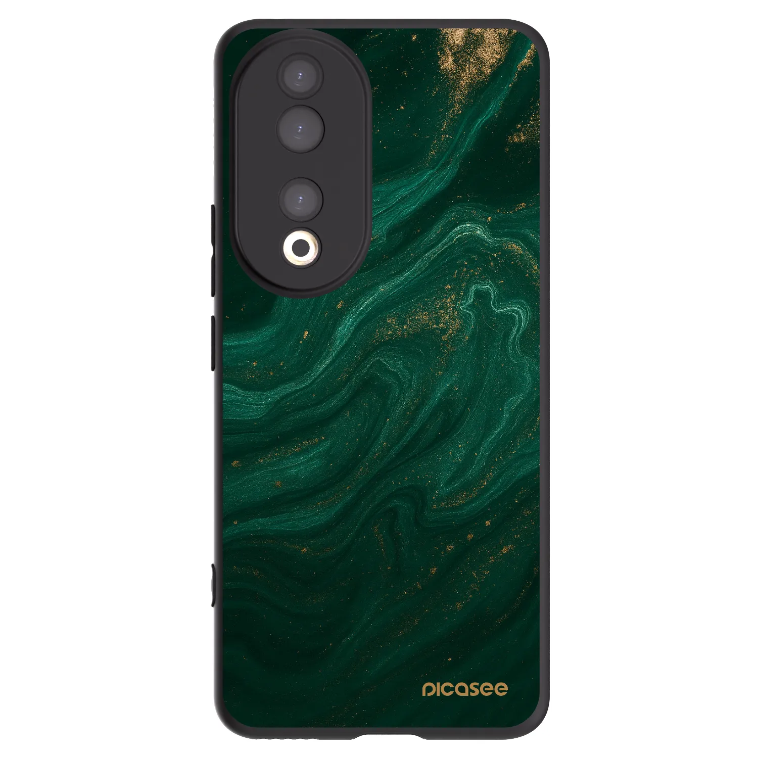 Picasee silikonski črni ovitek za Honor 90 5G - Green