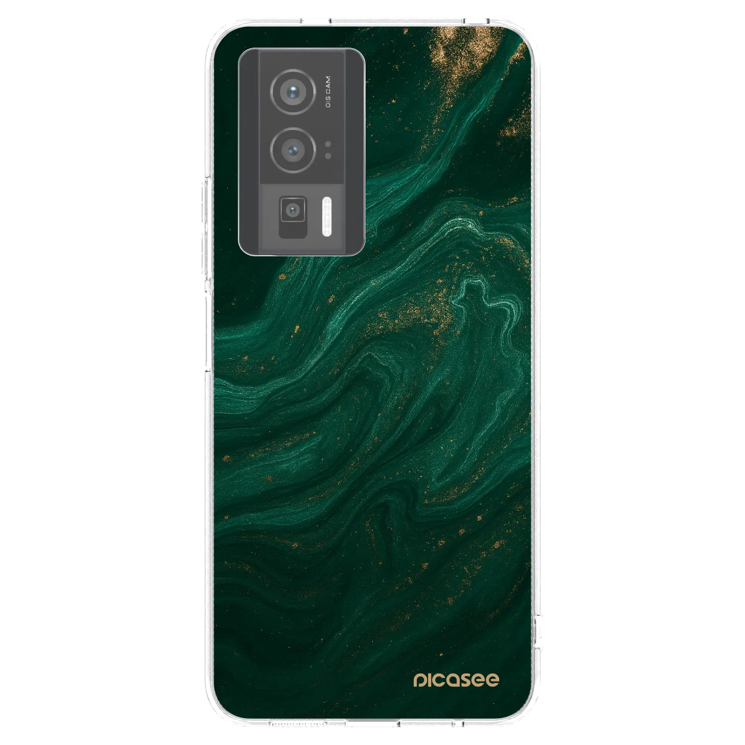 Picasee silikonski prozorni ovitek za Xiaomi Poco F5 Pro 5G - Green