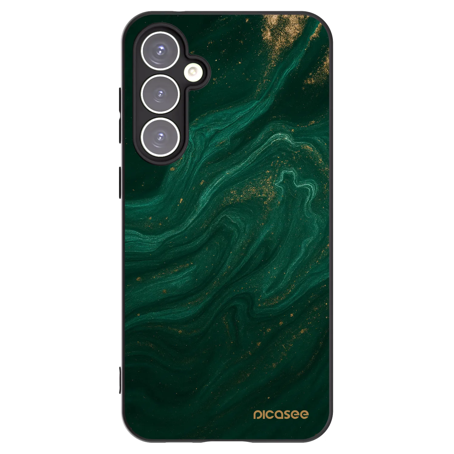 Picasee silikonski črni ovitek za Samsung Galaxy S23 FE S711B - Green