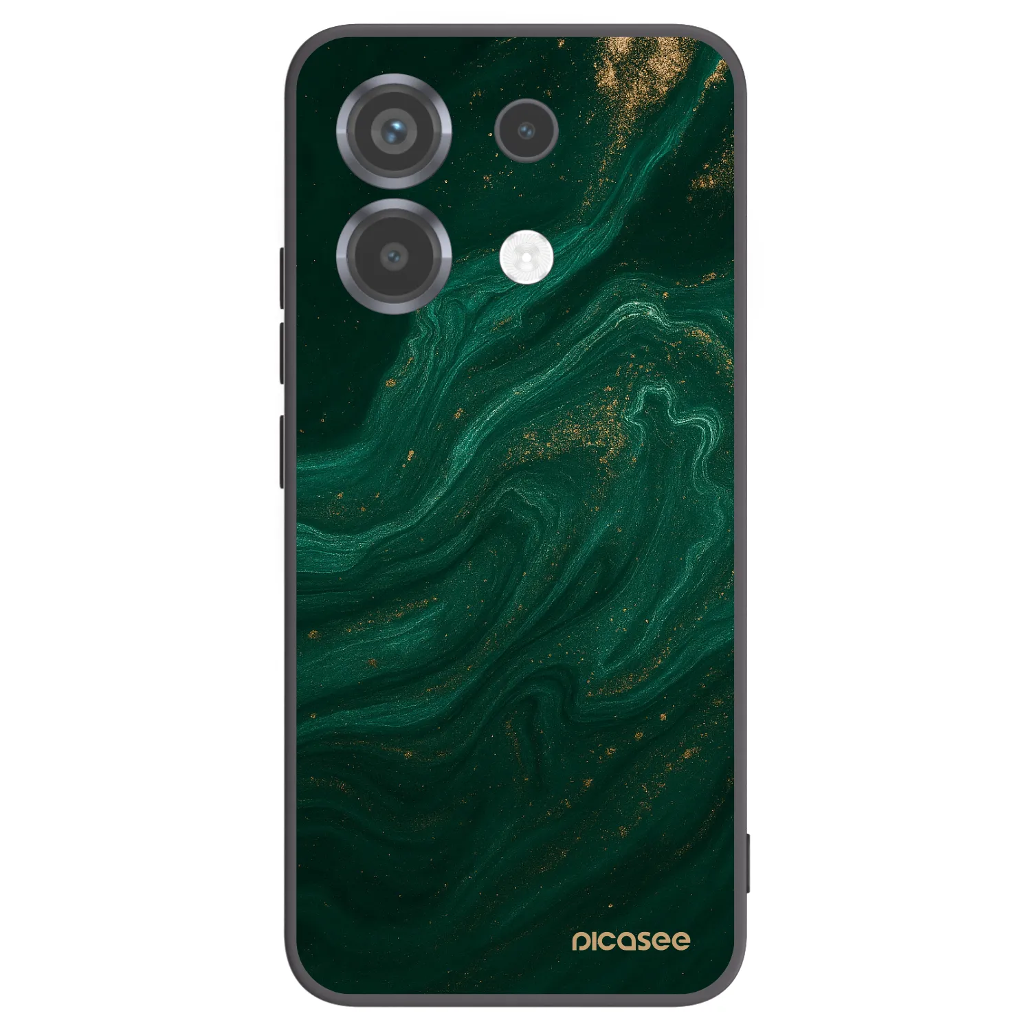 Picasee silikonski črni ovitek za Xiaomi Poco X6 - Green