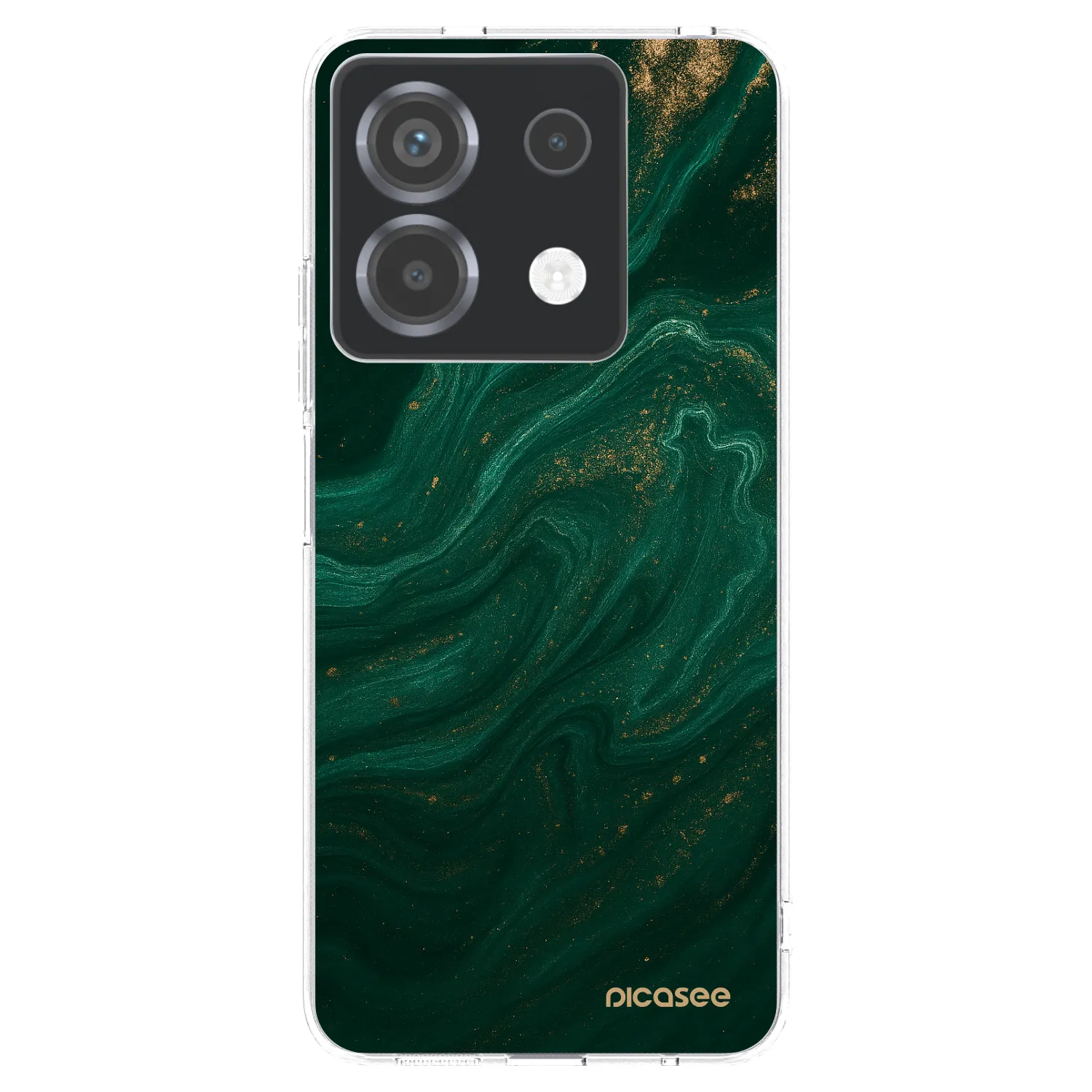 Picasee silikonski prozorni ovitek za Xiaomi Poco X6 - Green