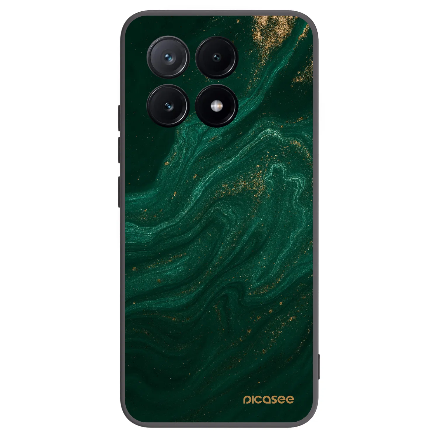 Picasee silikonski črni ovitek za Xiaomi Poco X6 Pro - Green