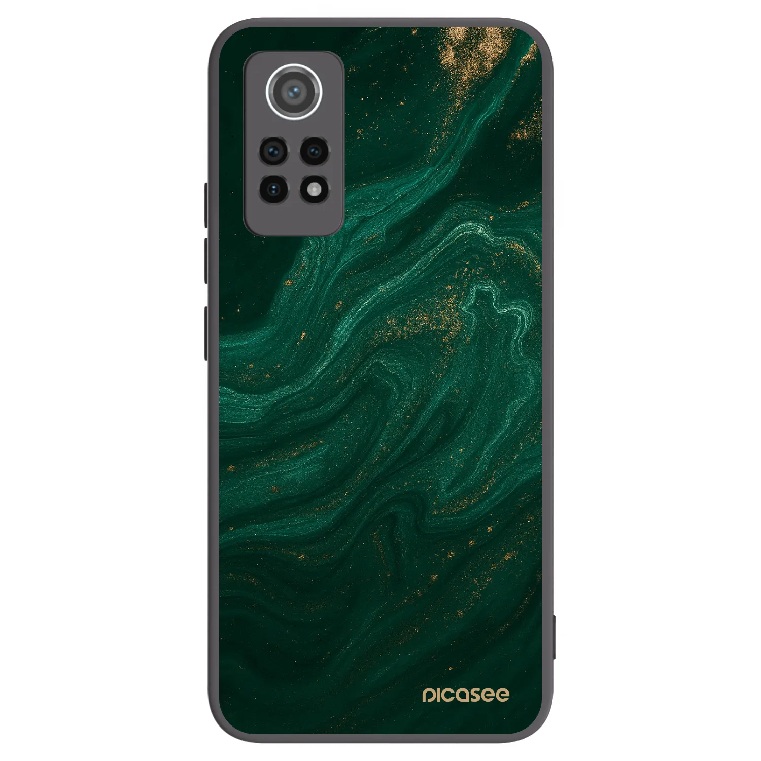 Picasee silikonski črni ovitek za Xiaomi Redmi Note 12 Pro 4G - Green