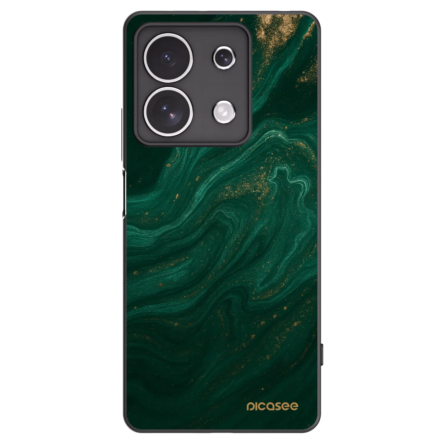 Picasee silikonski črni ovitek za Xiaomi Redmi Note 13 4G - Green