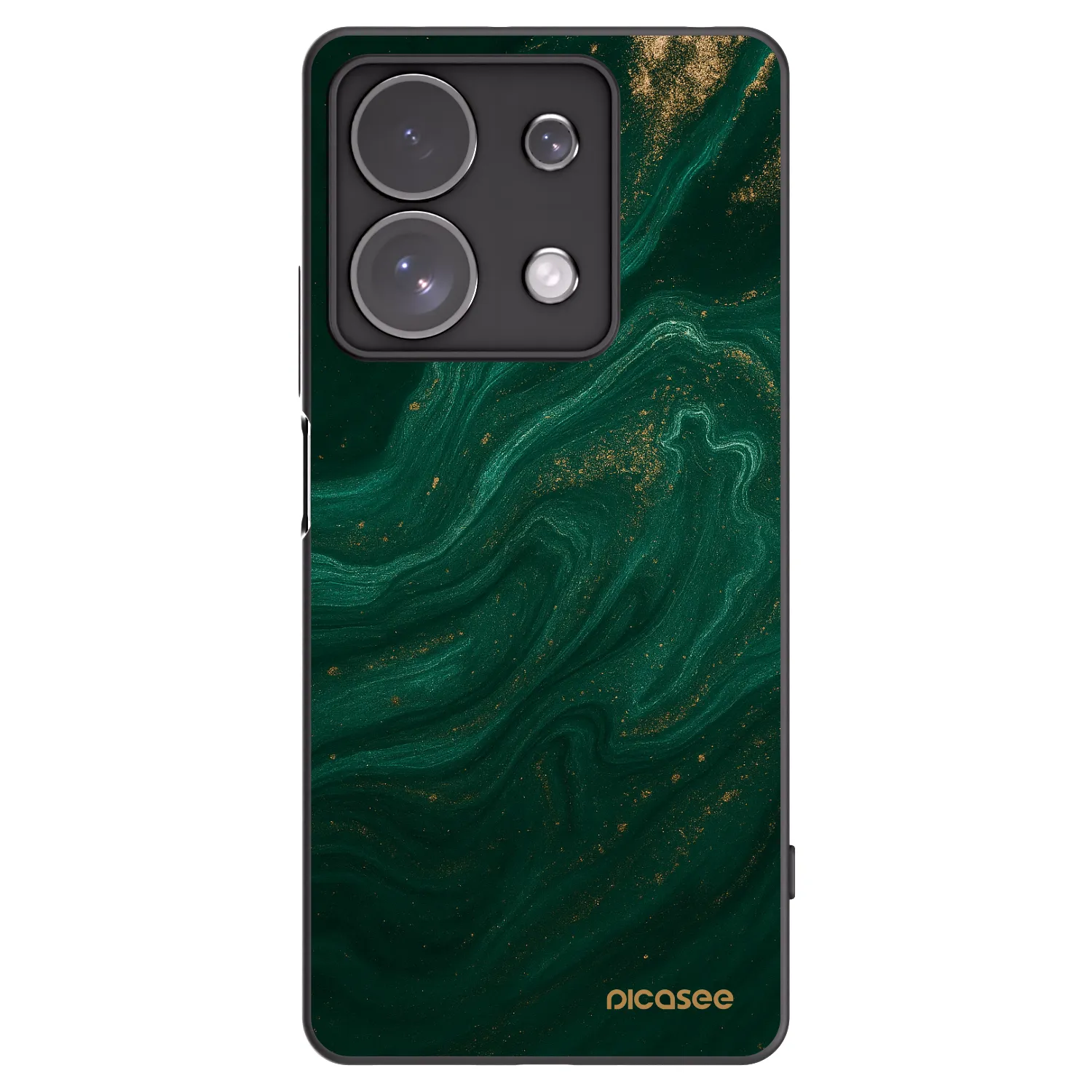 Picasee silikonski črni ovitek za Xiaomi Redmi Note 13 Pro 4G - Green