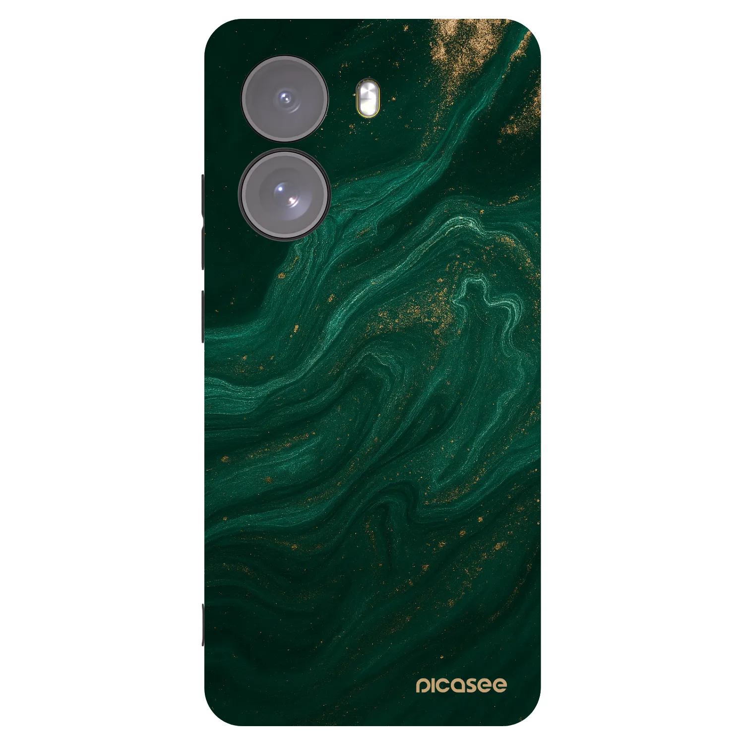 Picasee silikonski črni ovitek za Xiaomi Poco X7 - Green